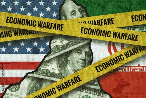 US Iran economic warfare and sanctions escalation with oil blockade, Strait of Hormuz disruption and global trade pressure amid intensifying geopolitical conflict