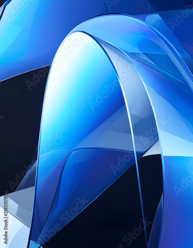 Elegant translucent flowing background.