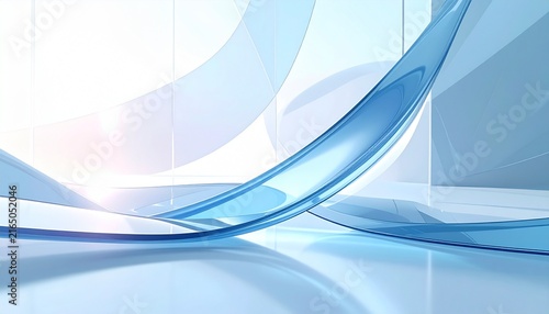 Elegant translucent flowing background.