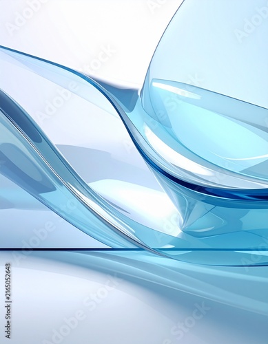 Elegant translucent flowing background.