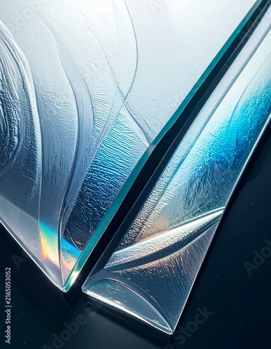 Elegant translucent flowing background.