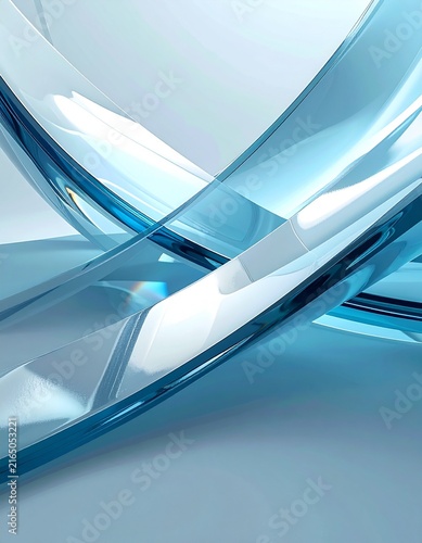 Elegant translucent flowing background.