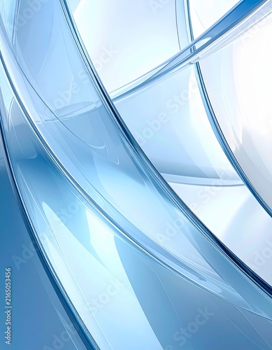 Elegant translucent flowing background.