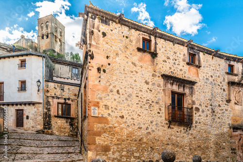 The charming town of Sepulveda, province of Segovia, Spain, Europe