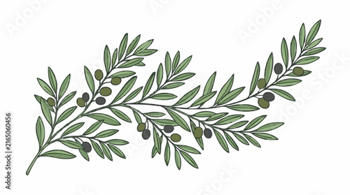 twig of rosemary