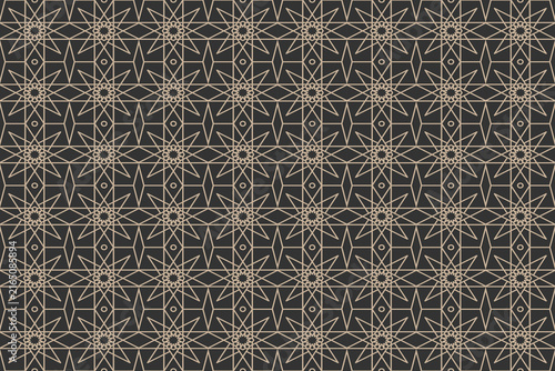 Geometric Seamless Pattern for Elegant Design