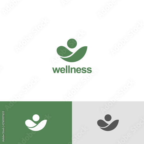 Zen Wellness Business Logo Design Template