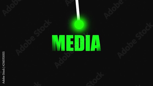 Digital welcome visual with gradient 
