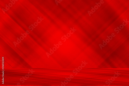 Wall interior background, studio and backdrops show products.with shadow from window color Red background for text insertion and presentation product	