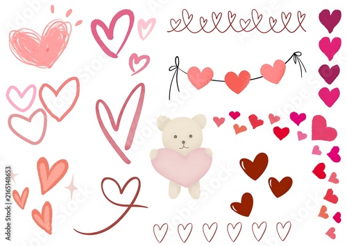 teddy bear with heart