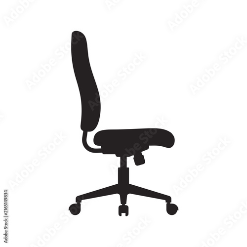 office chair isolated on white background