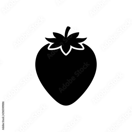 vector illustration of a strawberry