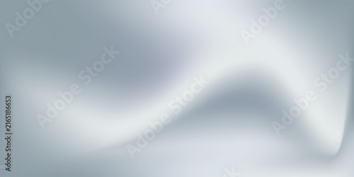 Silver gradient background. Foil paper, glitter effect. Chrome metal grey pattern. Gradient noise texture. Vector abstract illustration for web, card, bg, certificate design