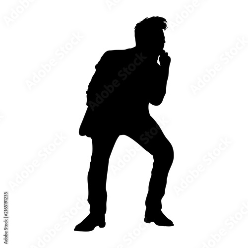 silhouette of a woman