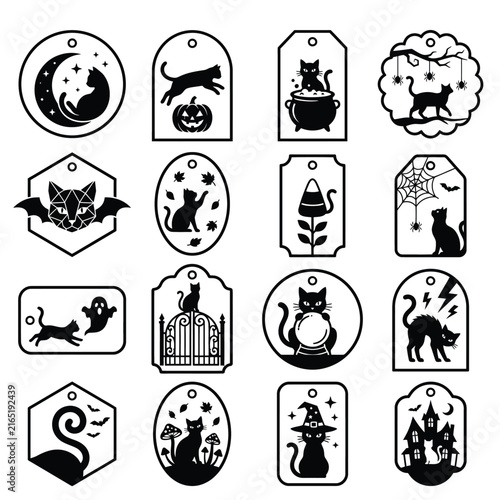 halloween vector icons
