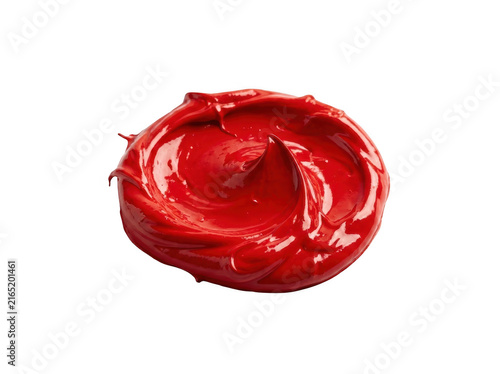 Photorealistic 3d cgi render of red vintage postal wax seal isolated on background for professional graphic design