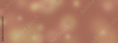 A warm peach background with scattered soft golden bokeh lights creates a dreamy, festive atmosphere for overlays and creative projects.