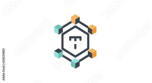 Letter T Logo Design Symbol.