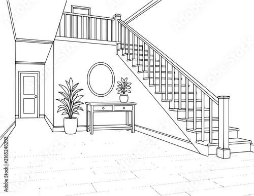 Home Interior Background Coloring Pages | Printable Indoor House Scenes Featuring Living Rooms, Bedrooms, Kitchens, Dining Areas, Bathrooms, Home Offices & Cozy Interior Spaces for Kids