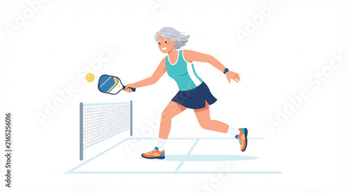 Dynamic handball player in action near the goal during a fast paced match.