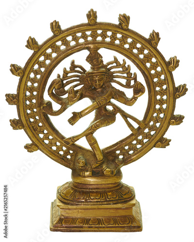 Shiva nataraja bronze statue cosmic dance hindu deity