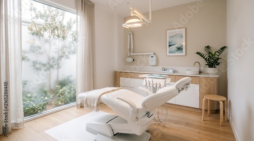 Modern Dental Training Room With Practice Equipment