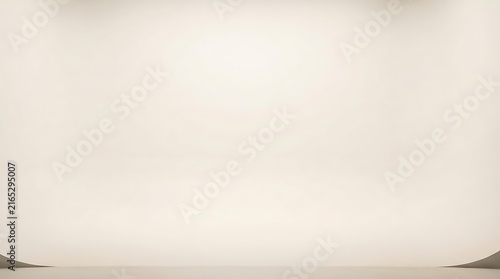 Seamless pure white studio backdrop for professional photography and clean product displays
