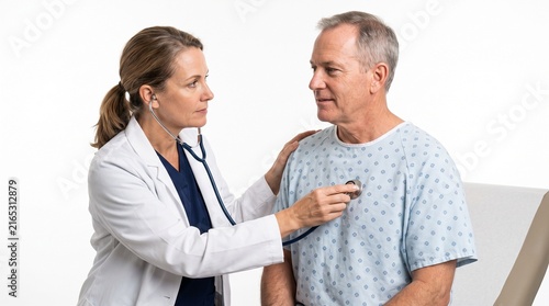 Adult Patient Undergoing Comprehensive General Medical Examination