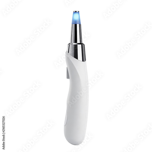 Electric facial pore vacuum cleaner with blue light therapy for skincare and acne treatment
