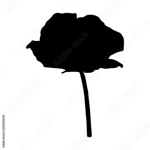 Flower Silhouette Icon