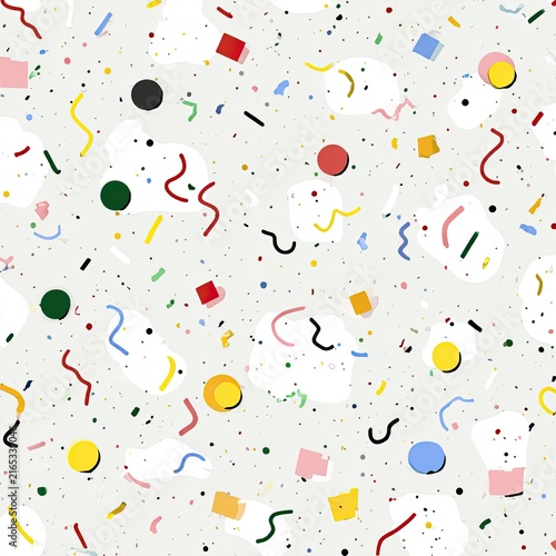 Colorful Confetti Background
