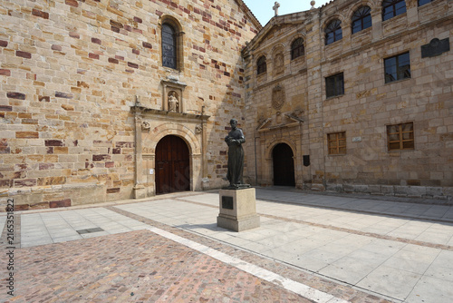 Seminary Square in Zamora; Castile and León; Spain