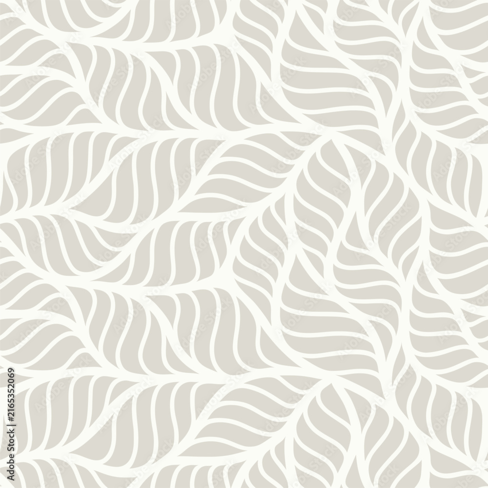 Obraz premium Abstract leaf floral leaves fall seamless pattern. 