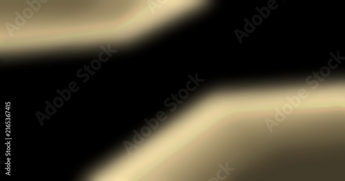 Abstract cream gradient brush lines isolated on black, designed as elegant material for banners and posters with flowing strokes and modern artistic texture.