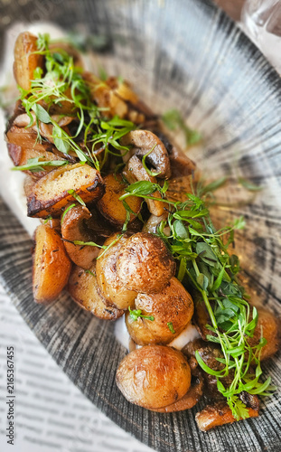 Rustic potatoes dish
