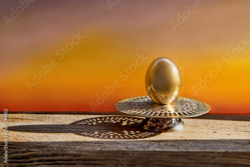 Golden egg symbolizing wealth, investment, and future growth