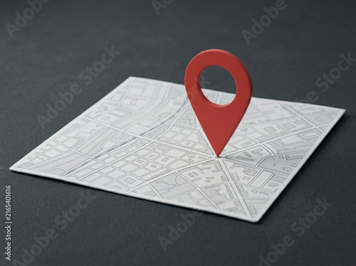 City Map Location Pin Marker