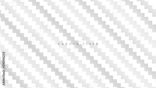 White carbon fiber pattern background with repeated diagonal geometric texture