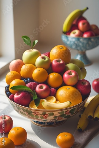 bowl of fresh fruits