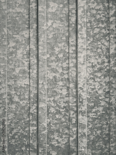Canvas Print Galvanized steel metal sheet texture background