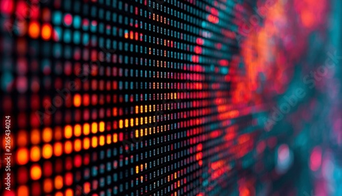 LED screen texture abstract background close up