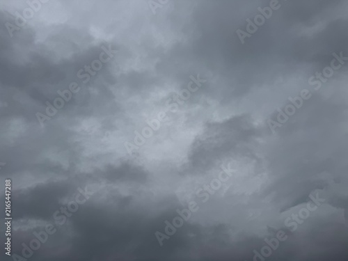 Quadro su tela storm clouds timelapse