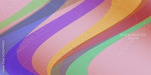Abstract fluid wave color pattern of pastel color liquid gradient background