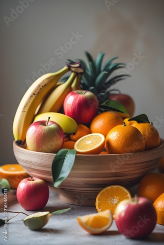 still life with fruits