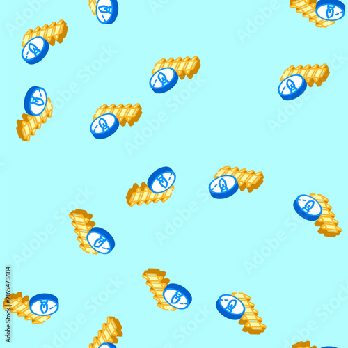 Foto orthopedic surgery fracture injury isometric seamless pattern