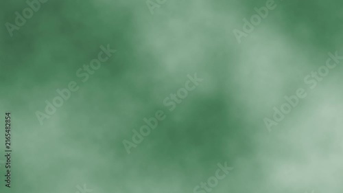 Abstract dark green smoke cloud atmospheric fog motion graphics video loop