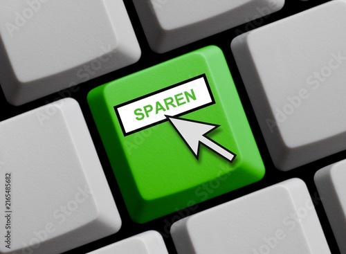 Cuadro en lienzo Alles rund um das Thema Sparen online