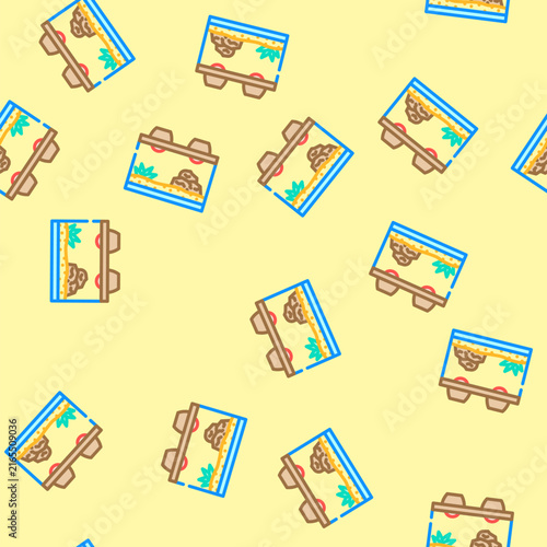 Foto reptile terrarium pet home vector seamless pattern reptile terrarium pet home si