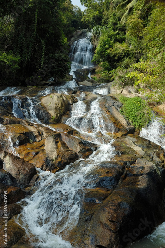 Na Muang Waterfall on Koh Samui in Thailand