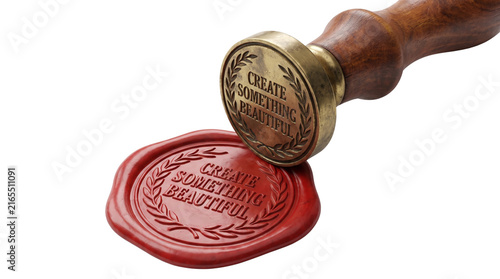 Wax Seal Stamp Creating a Beautiful Impression.